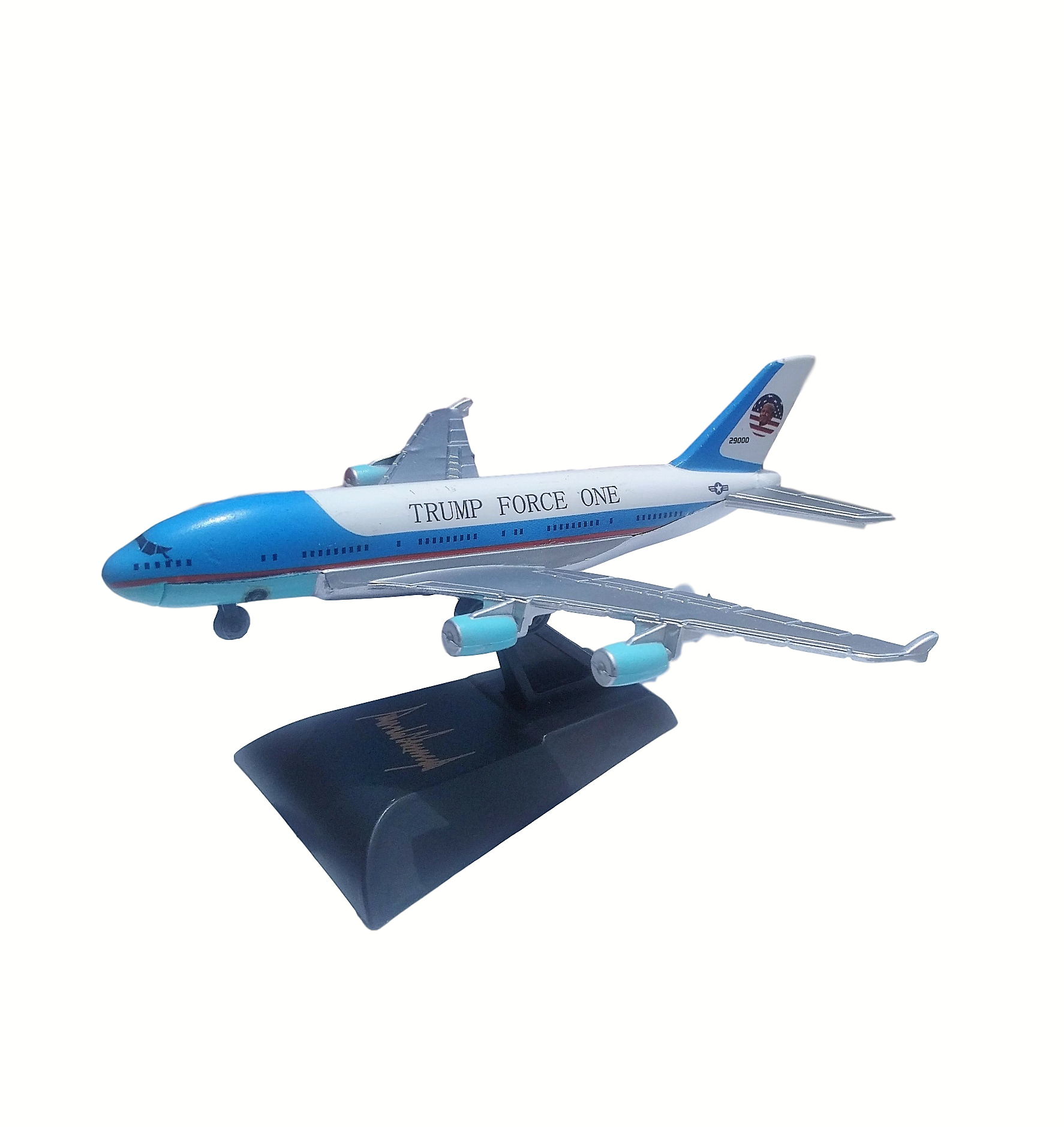 TRUMP FORCE ONE DIECAST AIRPLANE – Bobble Fingers