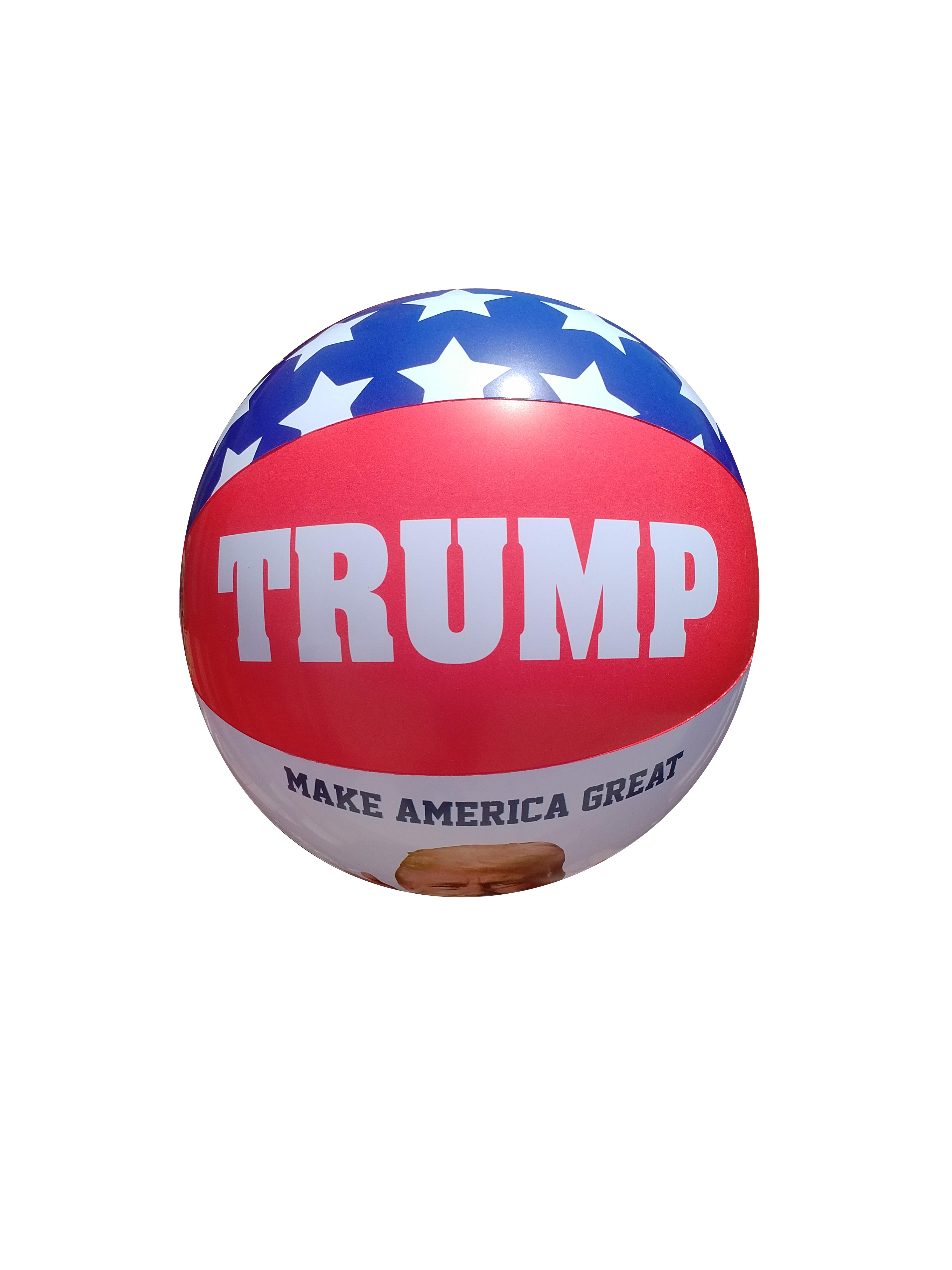 Trump Beach Ball Bobble Fingers